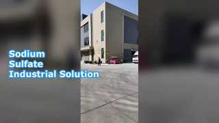 Sodium Sulfate Na2SO4 Industrial Chemical Solution