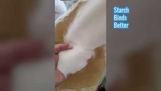 Cationic Starch Enhanced Binding & Retention